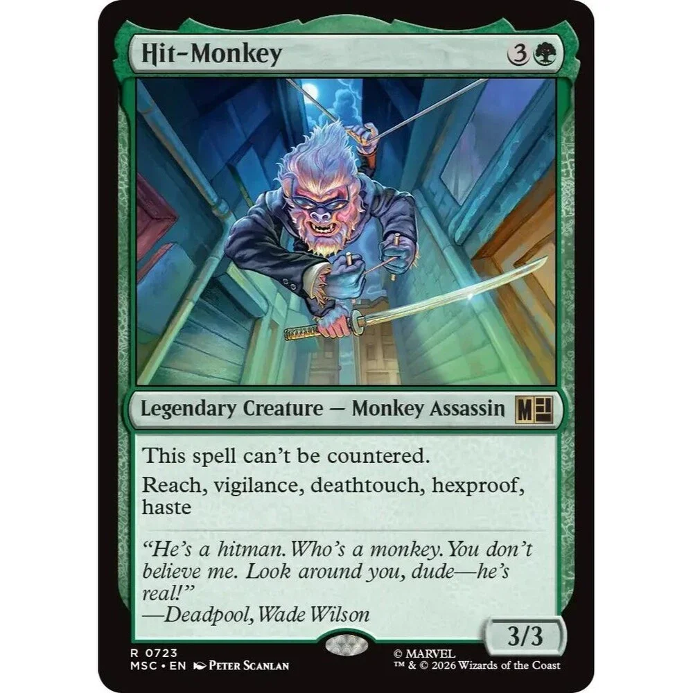 Hit-Monkey | MSC | 723 | NM/Rare | 032-MSC-R